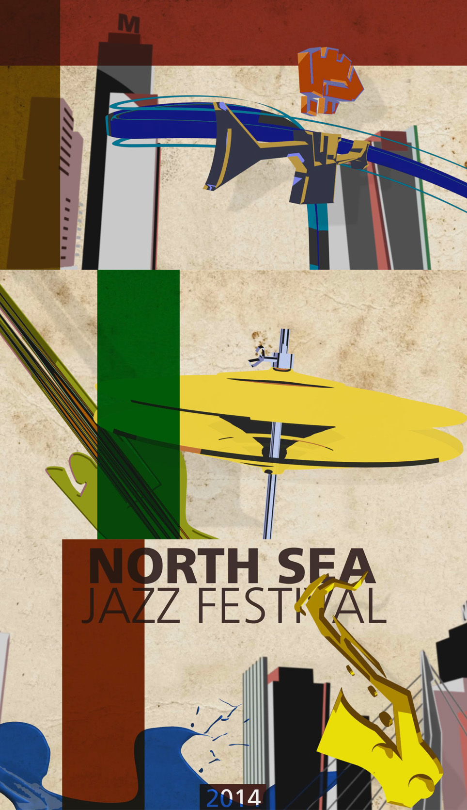 Martin Roodnat voor North Sea Jazz
